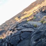 Big Island, Hawaii - Volcanoes National Park - Road closed by 2013 lava flow