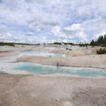 Yellowstone National Park, Wyoming, USA - Norris Geyser - Back Basin Loop Trail