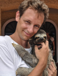 Cartagena, Colombia - City Trip - Hugging a sloth