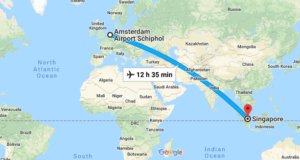 Flights-Amsterdam-Singapore