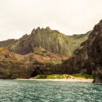 Kauai, Hawaii, USA - Na Pali Coast State Park - Sunset cruise